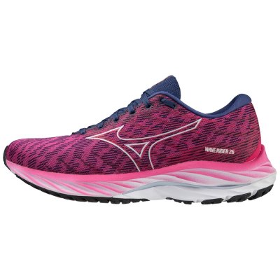 Zapatillas Para Correr Mizuno WAVE Rider 26 Mujer - Fucsia / Azules / Azul Marino - Chile M903CIOUW
